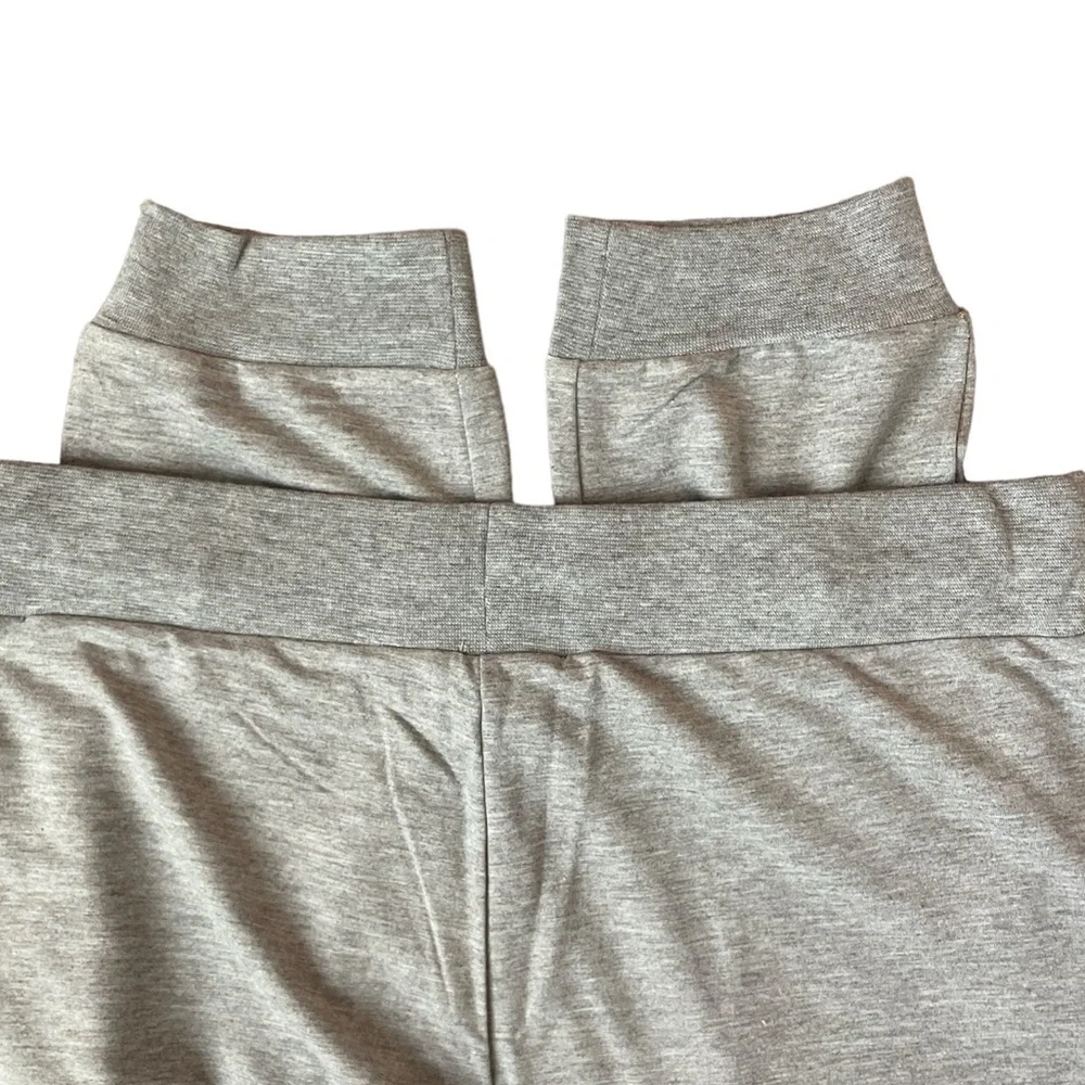 Badgley Mischka NWT Gray Baby French Terry Joggers